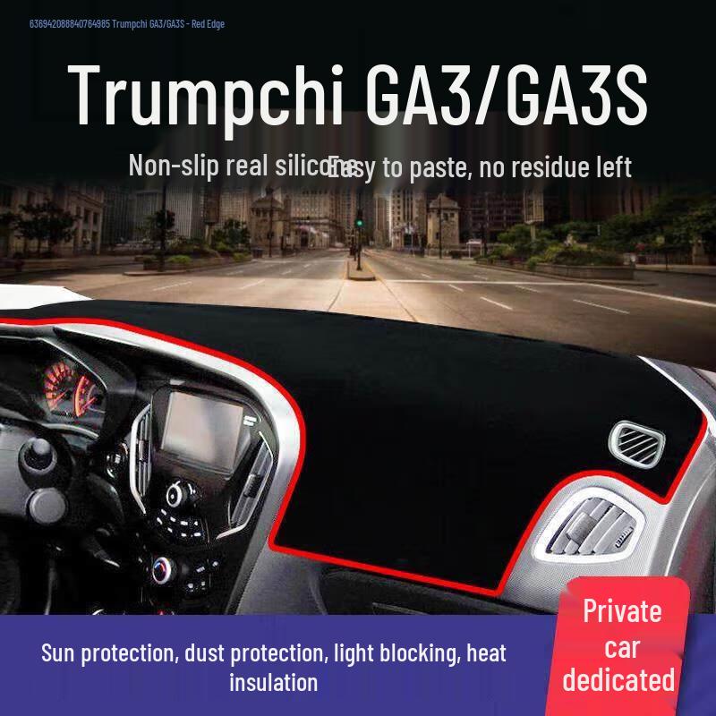 GAC Trumpchi GS4 Front Dashboard Mat for GS8/GS7/GS3 - Sun Protection and Heat Insulation.