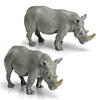 12Pcs Realistic Wild Animal Static Model Hippo/Zebra/Elephant/Giraffe/Bear Miniature Figurines DIY Scene Decoration Simulated Animal Statue Models