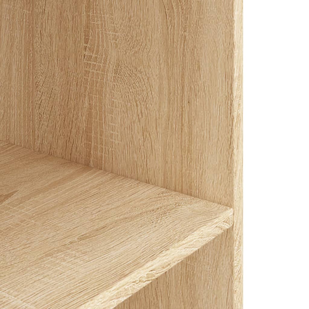 Aquarium Stand Sonoma Oak Finish 75 x 36 x 72.5 cm Particleboard
