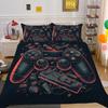 Bedding Cover Set with Pillowcase Home Bedclothes Game Console High Quality Duvet Cover Set Full Queen Size Bed Sets