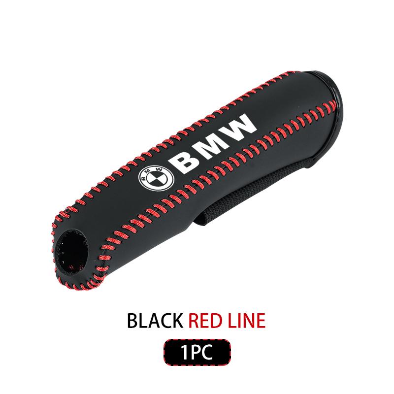 Leather Car Handbrake Cover Non-slip Brake Brake Protector Sleeve For BMW M Sport M2 M3 M4 M5 M6 E46 E90 E60 F10 F20 E87 X3 X6 JR9