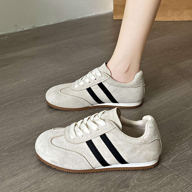 Versatile Lightweight Soft-soled Sports and Leisure Board Shoes for Women's Models 2025 New Spring Popular Retro Forrest Gump Training Shoes