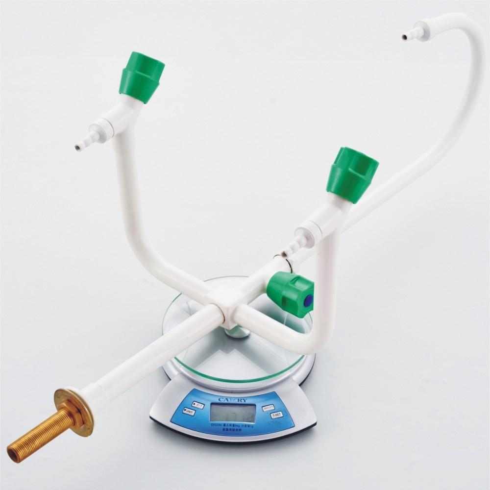 Higher Teaching Embedded Water Faucet Laboratory Copper Spray Plastic Faucet Universal Education Triple Faucet