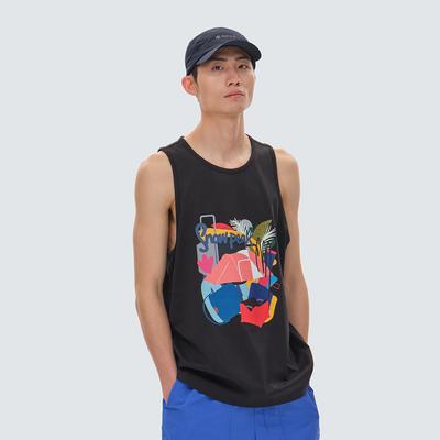 [Snowpeak X Sung Nakjin] Graphic Sleeveless Top Black (S24MMFST72)