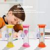 2Minute Hourglasses Timer With Suction Cup Shower Tooth Brushing Sandglass Timer Children Timer Toy Decorations