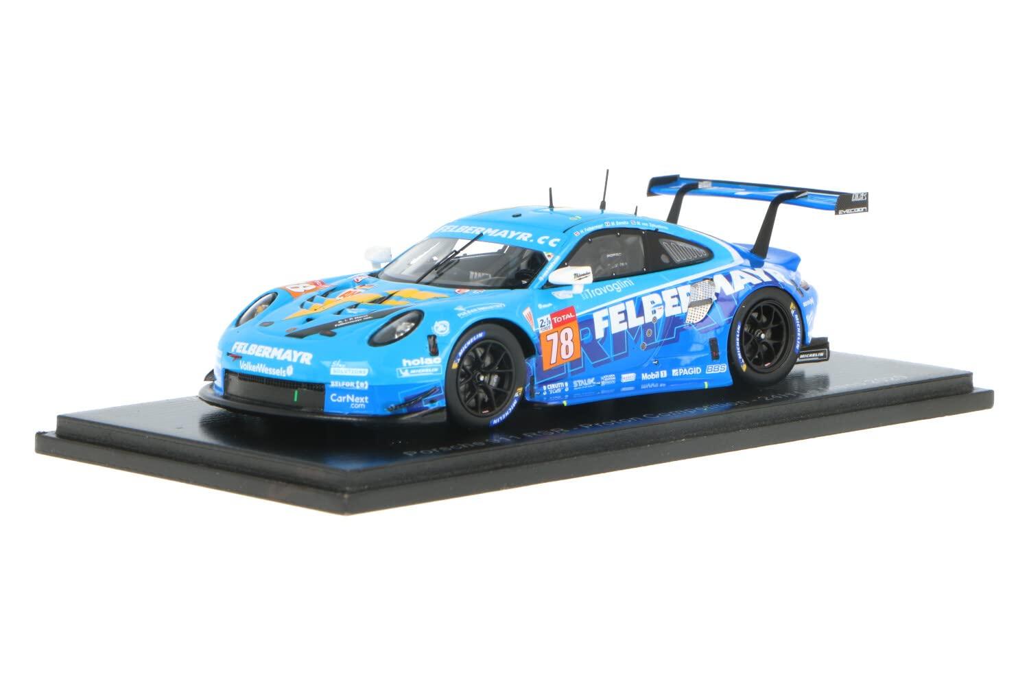

Spark Porsche 911 RSR Proton Competition 2020 24 часа Ле-Мана Фельбермайр ван Сплантерен 1/43 #78 M. Beretta/H. Мл./Г-н.