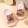 Pantofole da casa Capibara Pantofole da bagno per bambini Estive Ragazze Ragazzi Cartone Animato Carine Moda Scarpe per la casa Bambini Scarpe da esterno per la spiaggia