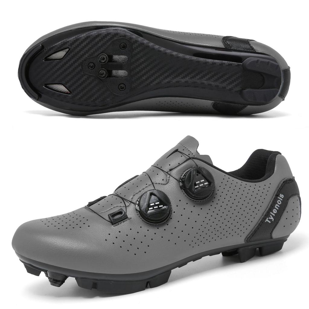 Unisex Breathable Lockable Cycling Shoes - Men's Road & Non-Lock Mountain Bike Shoes Available
