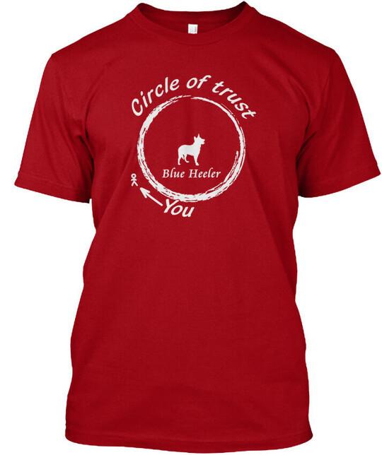 Blue Heeler Circle Of Trust You Tee T-Shirt L