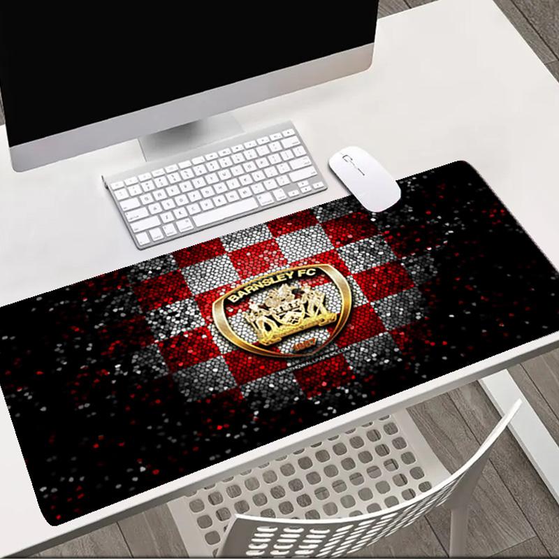 Barnsley Crest Design   Mouse pad Office Desk Mat, Gaming Mouse Pad Mousepad, keyboard pad,Heavy-Duty Non-Slip Rubber Backing, Gift