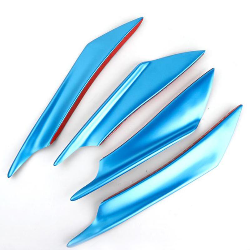 Spoiler universal pentru bara de protecție față pentru motocicletă, separator de aripi, kit lateral de ornamente Canards Valence Chin pentru motocicleta Yamaha și