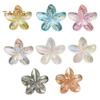 Women Hair Clip Colorful Flower Shape Back Head Hair Claw Horsetail Hair Decoration Hair Styling Tool