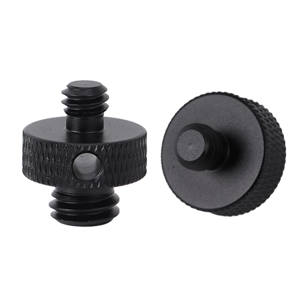 1/4 Inch To 3/8 Inch Male Thrded Screw Mount Adapter for Tripod Camera Cage   Hd