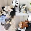 Cat Plush Backpack With Pp Cotton Filling For Kids And Casual Use