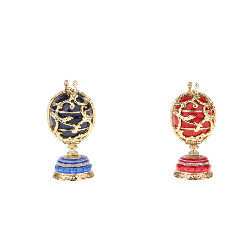 

1 шт. пасхальные яйца декоративные шкатулки для украшений подарок синий