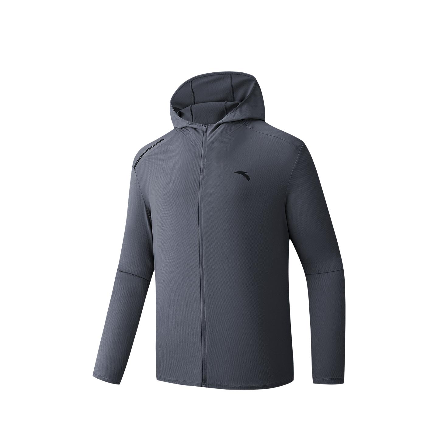Anta Absolute Purple 4 Sun Protection Clothing Men s Men s Gray Clothing 952627702-7 M