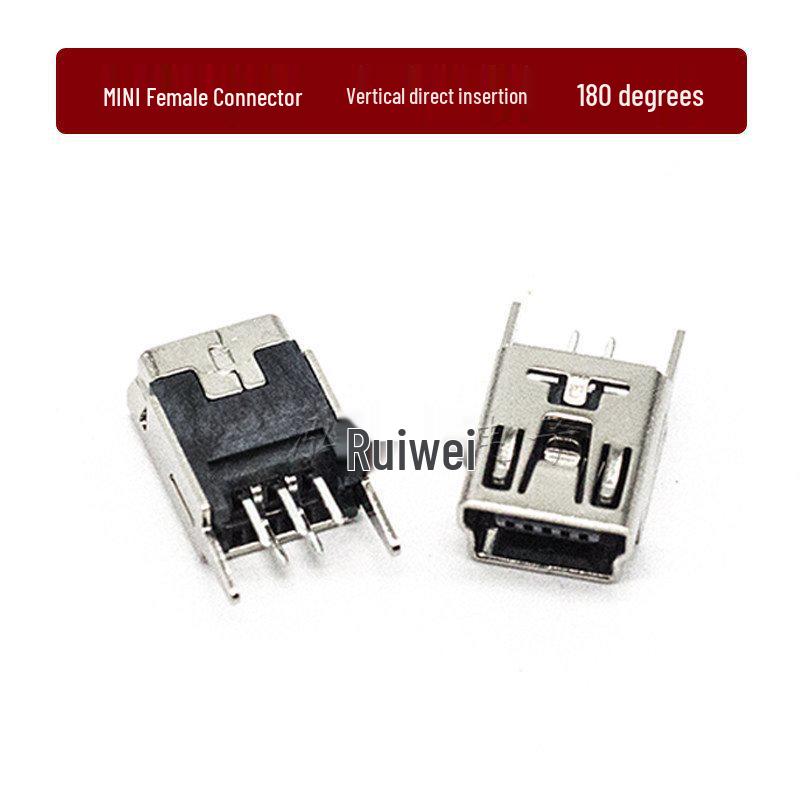 USB Female to Male Type-C Connector, Type-A/B SMD with Straight/Bent Pins