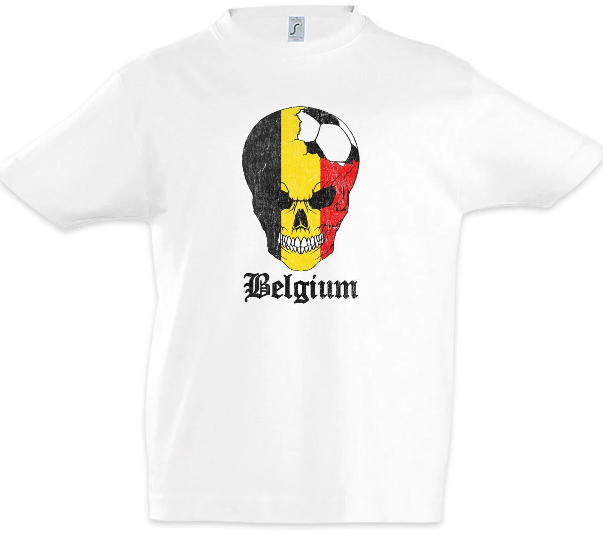 Belgium Football Comet Kids Boys kids boys T-Shirt Belgian Flag Football Belgium 100