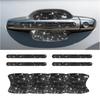 Scratch Resistant Vehicle Door Protector Bling Car Handle Decals  For Auto Accessories