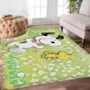 Cute Dog S-Snoopy Floor Mat INS Style Soft Bedroom Floor House Laundry Room Mat Anti-skid Household Carpets