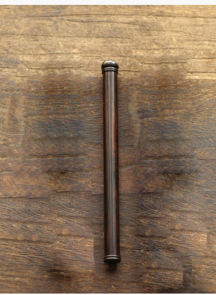 Purple Ebony & Sandalwood Incense Holder - Wooden Agarbatti Stand for Indoor Use.