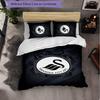 Biancheria da letto a tema Swansea City Set 3 Pezzi Copripiumino Biancheria da letto Decorativa Per Stanza Adolescenti Decorazione Casa
