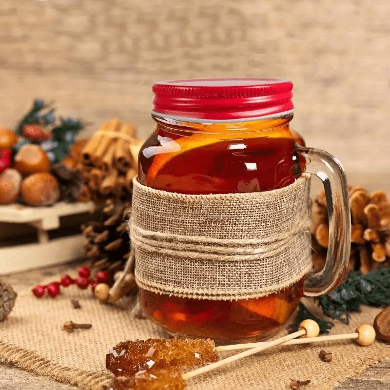 24-pack Standard-sized Plastic Mason Jar Lids - Leak-proof, Secure and Durable Storage Lids for Home Canning and Preservation