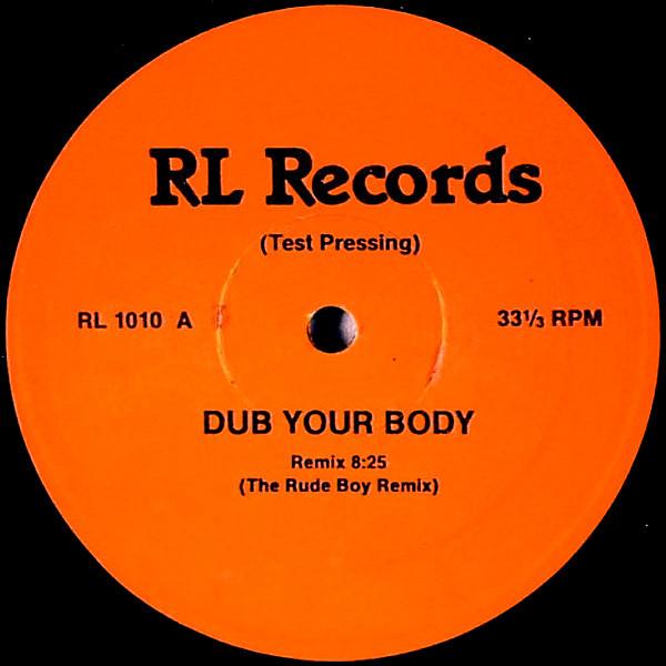 

12inch Record JEANETTE THOMAS / RHYTHM CONTROLL - Dub Your Body RL1010 RL Records 1992 US Dance & Electronica Used