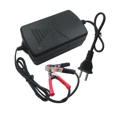 12V 1A camion voiture moto universel Portable pince crocodile chargeur de batterie électronique royaume