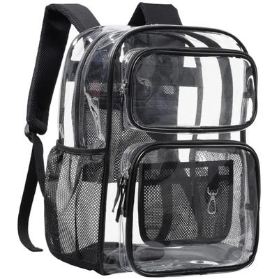 Transparenter Rucksack mit großer Kapazität Unisex Mode Einfache Tragbare Rucksäcke Multifunktional Wasserdicht Herren Damen Rucksack