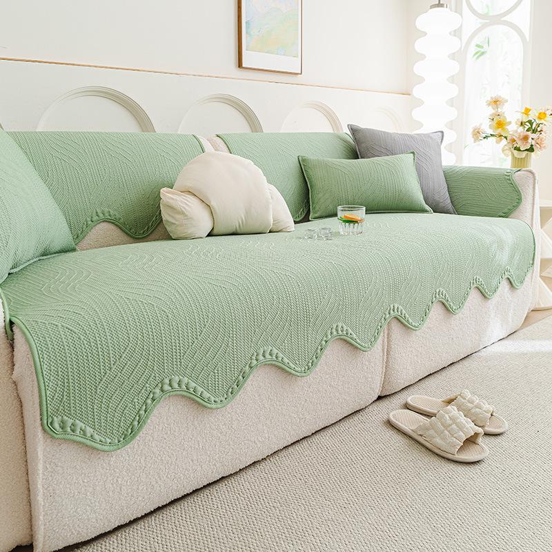 

Summer Sofa Mat Non-Slip Ice Silk Sofa Cushion New Summer Rattan Mat Mat Cover Cover Cover Cloth 70*70cm