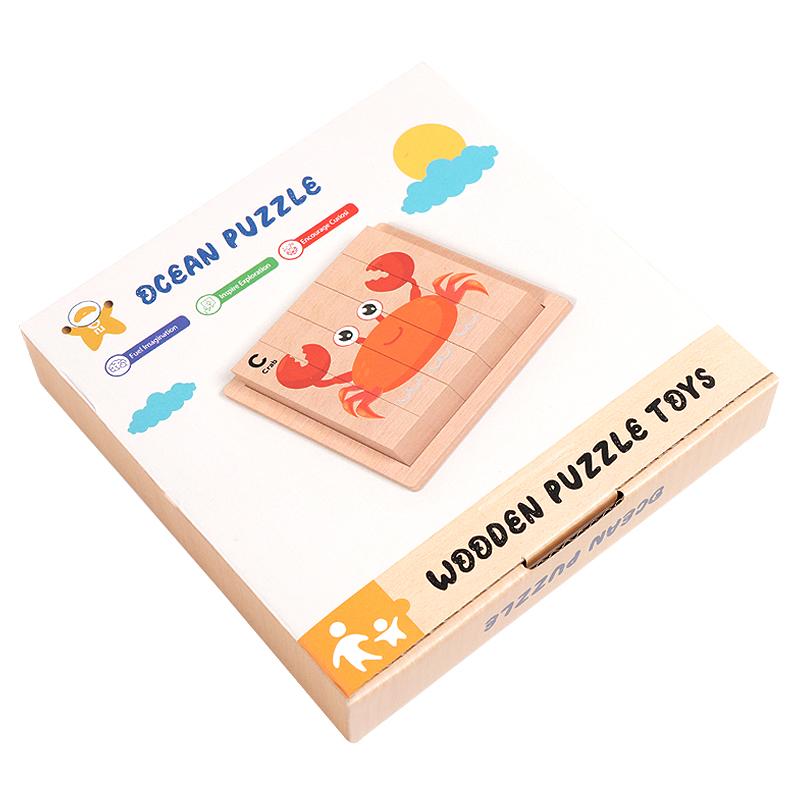 

Детская деревянная игра-пазл «Животные», мультяшный транспорт, деревянные пазлы, развивающая головоломка для детей, подарки, образование в раннем детстве