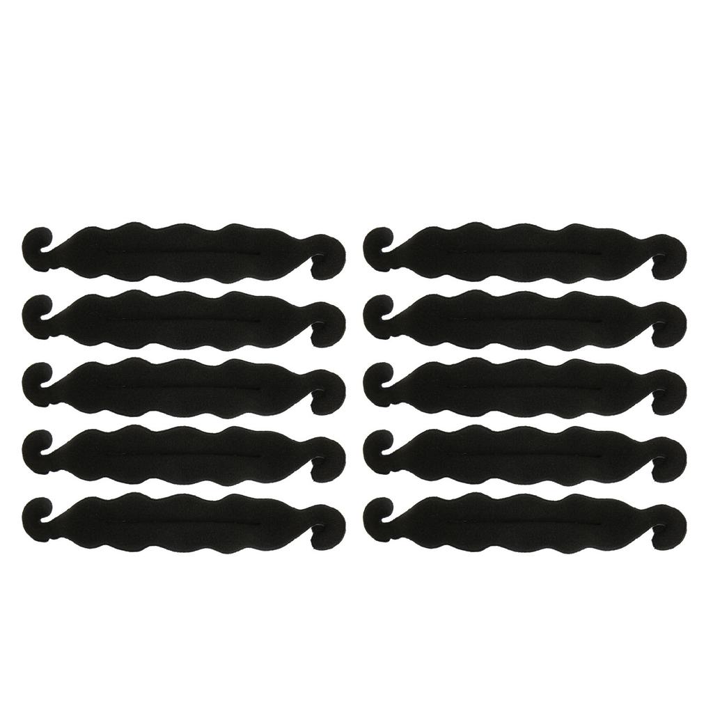 10PCS Hair Bun Maker Minimalist Lightweight Comfortable Sponge Bun Hair Tool for Hairstyle Styling