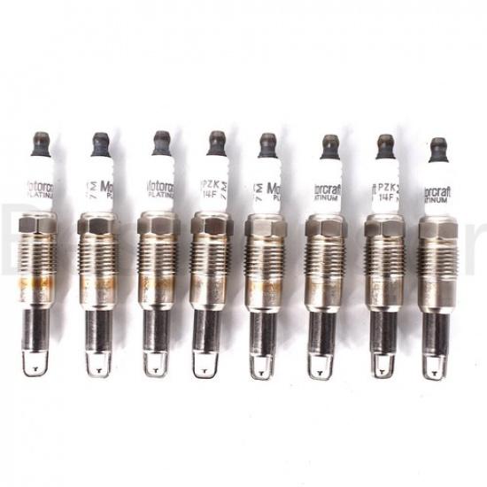 8 Pièces Nouvelles Bougies d'Allumage SP-546 PLATINUM Conviennent pour Ford F150 F250 Motorcraft PZK14F US