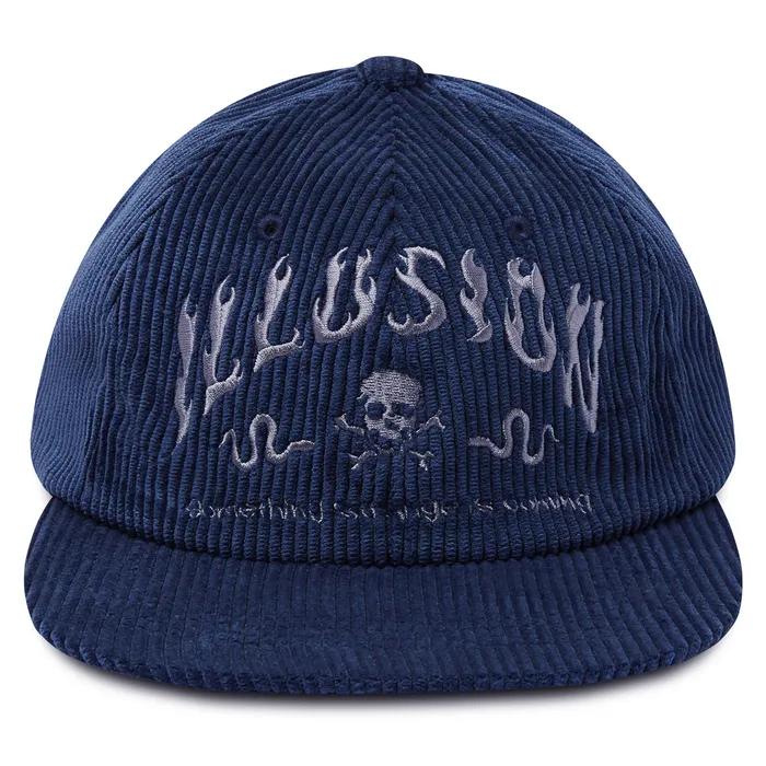 Illusion Corduroy Cap Navy