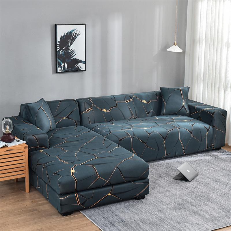 Multisize Stretch Sofa Slipcover: Fits Single To Four Seater