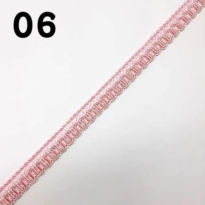 15 Meter Quastenfransen-Spitze im europäischen Stil Besatzkante Band für DIY Nähen Bekleidung Vorhang Sofa Kissen Polsterhandwerk Dekor