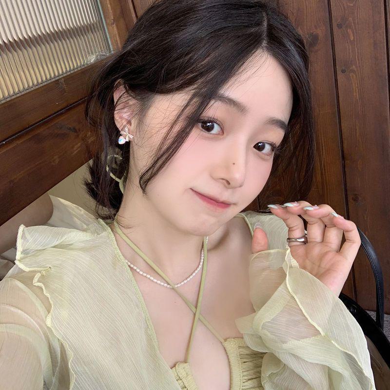 Pearl Bowknot Earrings for Women - 2025 Niche, Gentle & High-End Design