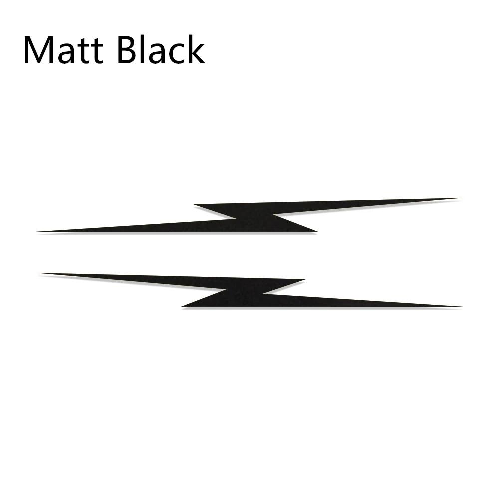 

Universal 2PCS Car Door Side Stickers Lightning Style Vinyl Film Decals Decoration Tuning Auto Accessories Fit For All Models