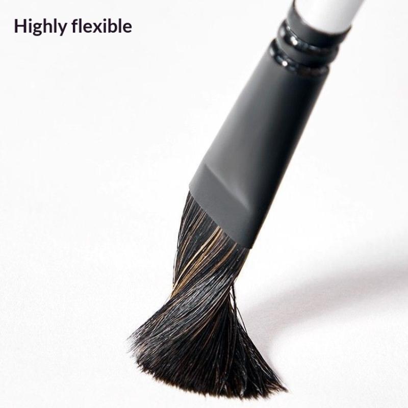 1/4Pcs Hand-Painted Art Drawing Brush Pull Wire Paint Brush Gouache Nylon Hair Knife-Shaped Watercolor Pens Water Painting Pen