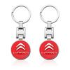 Car Badge Keychain Zinc Alloy Keyring Accessories For Citroen C8 DS3 C6 C3 Vts C4 Saxo C4L C5 C2 C1 Xsara C3-XR Picasso Cactus XV6