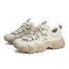 FILA FLUID 7 Abrasion Resistant Lightweight Breathable Low top Chunky Sneakers Women's White Swan Gray F12W632103FWA