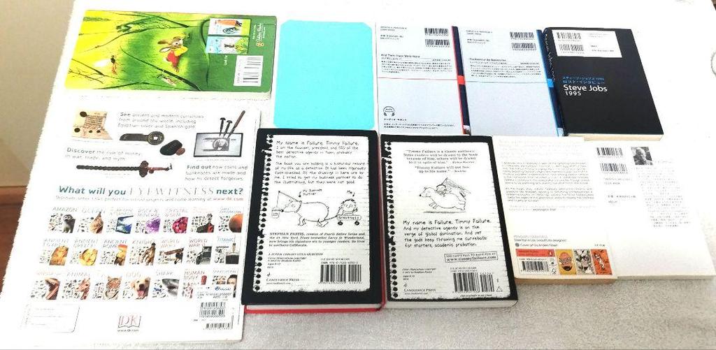 [USED] Set of 10 English books (separate sales welcome)