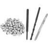 50pcs Thread Repair Installation Kit Stainless Steel Helicoil Type Set (M3 x 2D)