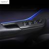 Panel Dekoracyjny Pokrywa Przycisku Podnoszenia Szyby Wewnętrznej Drzwi Samochodu Pasuje Do Toyota C-HR CHR 2016 - Akcesoria Wnętrza ABS