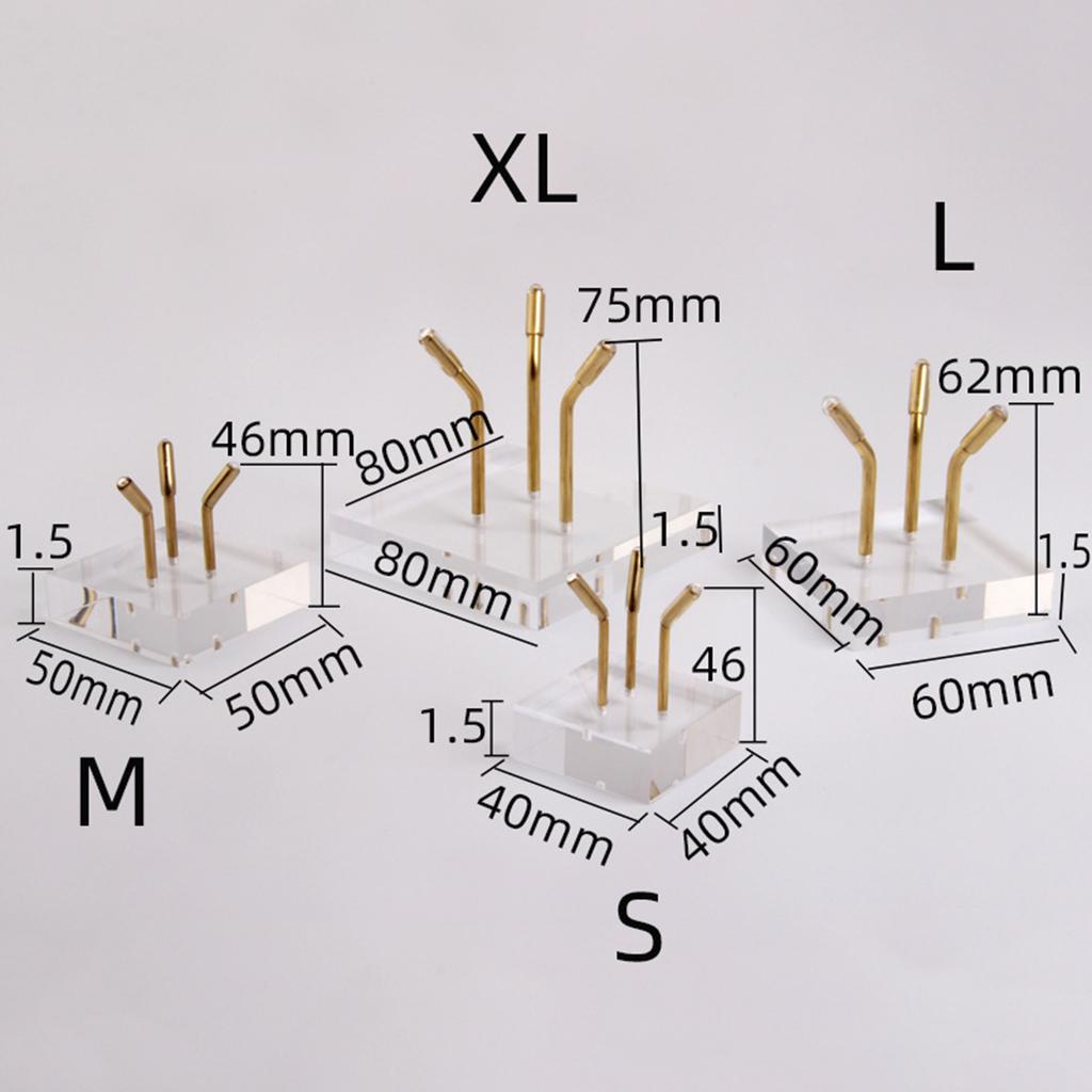 Display Easel Stand Rack Support Base Metal Arm Collectibles Coral Acrylic Display Holder for Jewelry Shop Ball Sphere Rock Ores