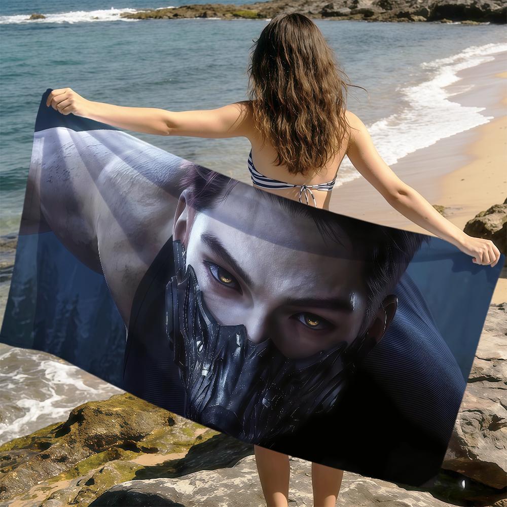 Valko New Love And Deepspace Towel Soft Dry Beach Towels Trip Towel Swim Summer Holiday Vacation Bathing Pool Camp Gift