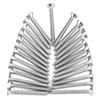 200Pcs M4 Stainless Steel Cross Self Tapping Screws Combination Set Flat Head