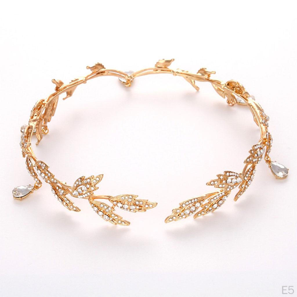 Elegant Rhinestone Forehead Chain for Wedding and Prom Events