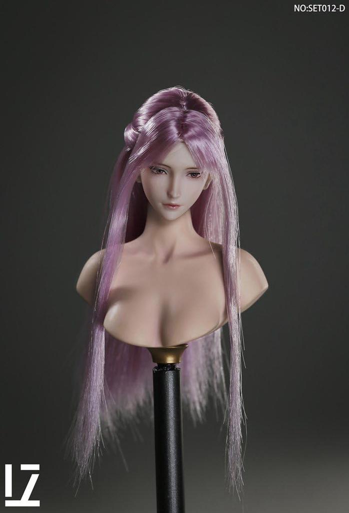 Toys Hobbies Scale Action Figure Head for TBLeague LZ TOYS SET012 Junior Lolita Bishoujo Western Beauty Female Head and Clothes Not & [TOYBARJAPAN]